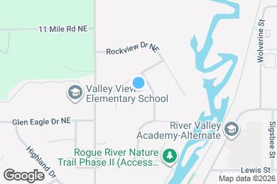 Map image of the property - 61 Greystone Ct NE