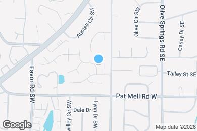 Map image of the property - 2129 Summer Wind Dr SW