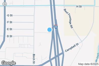 Map image of the property - 630 E St