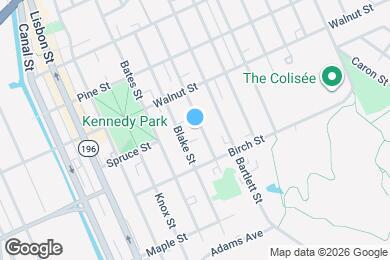 Map image of the property - 125 Pierce St