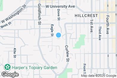 Map image of the property - 631 W Pennsylvania Ave
