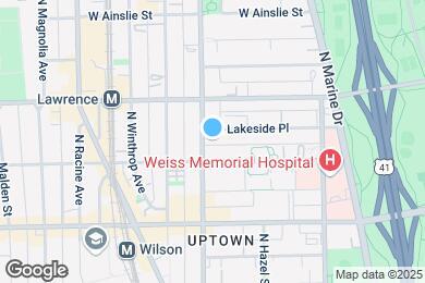 Map image of the property - 4715 N Sheridan Rd