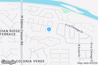 Map image of the property - 2909 N Cascada Cir