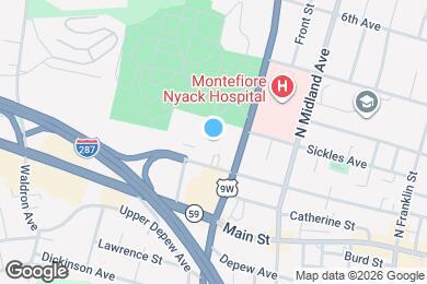 Map image of the property - Riverview Nyack