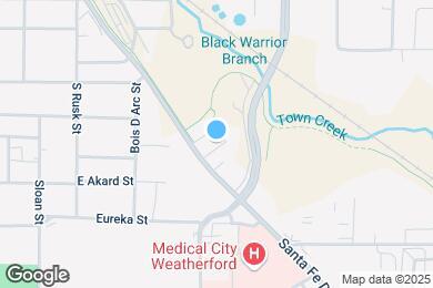 Map image of the property - 711 Santa Fe Dr