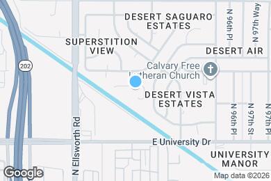 Map image of the property - 9351 E Contessa St
