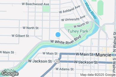 Map image of the property - 802 W White River Blvd