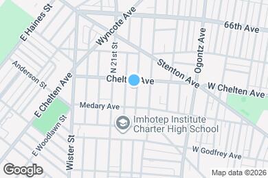 Map image of the property - 6334 N Woodstock St