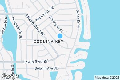 Map image of the property - 4301 Tarpon Dr SE