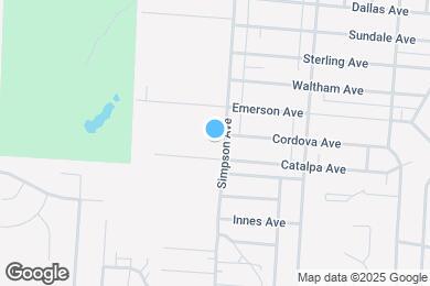 Map image of the property - 6483 Simpson Ave