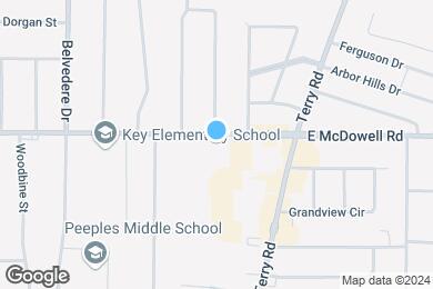 Map image of the property - McDowell Enclave Apartments