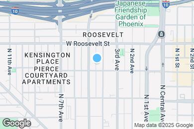 Map image of the property - 808 N 4th Ave