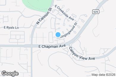 Map image of the property - 155 N Singingwood St