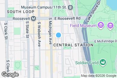 Map image of the property - 1323 S Indiana Pky