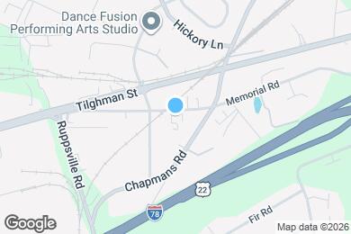 Map image of the property - 6348 Memorial Rd