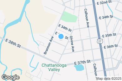 Map image of the property - 1215 E 35th Street Pl
