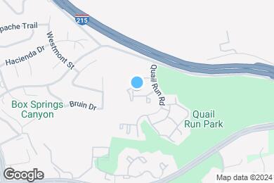 Map image of the property - The Hills at Quail Run Apartment Homes