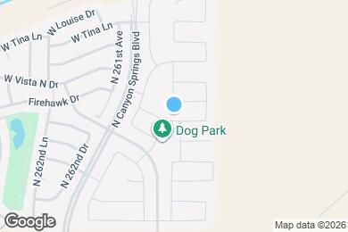Map image of the property - 25970 W Cat Balue Dr