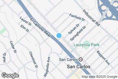 Map image of the property - 333 El Camino Real