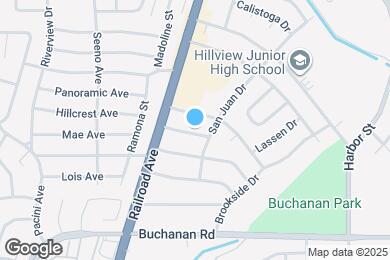 Map image of the property - 161 Sequoia Dr