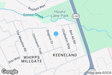 Map image of the property - 2110 Keeneland Blvd