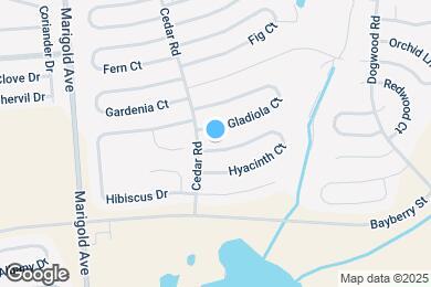 Map image of the property - 205 Hyacinth Ct