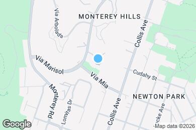 Map image of the property - 4080 Via Marisol