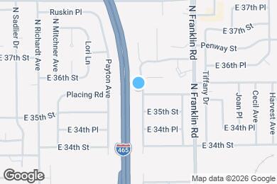 Map image of the property - 3520 Wellington Ave