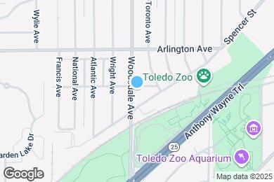 Map image of the property - 1005 Woodsdale Ave