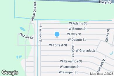 Map image of the property - 6220 W Desoto St