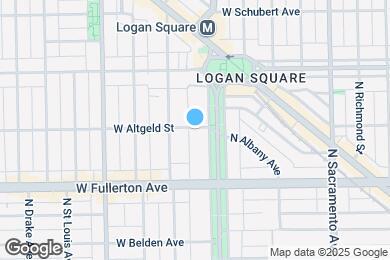 Map image of the property - 3212 W Altgeld St
