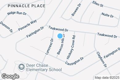 Map image of the property - 3709 Beacon Hill Dr