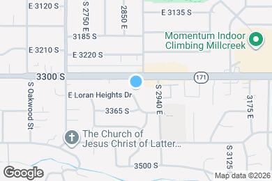 Map image of the property - 2885 E Loran Heights Dr