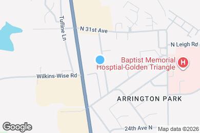 Map image of the property - 2619 McArthur Dr