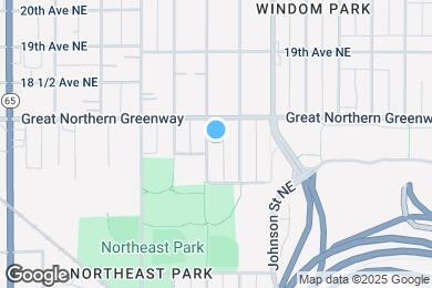 Map image of the property - 1709 Buchanan St NE