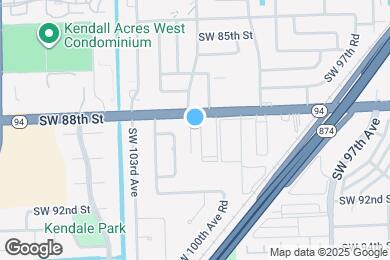 Map image of the property - 10150 SW 88th St
