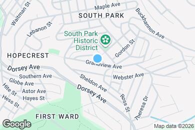 Map image of the property - 144 Grandview Ave