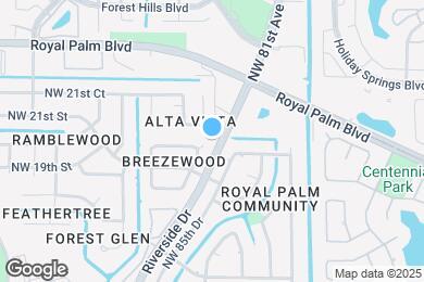 Map image of the property - 8411 NW 20th Pl