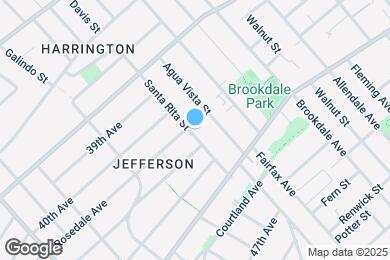 Map image of the property - 4056 Santa Rita St