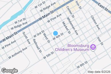Map image of the property - 213 W 4th St
