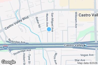 Map image of the property - 21006 Nunes Ave