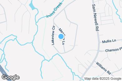 Map image of the property - 2611 Meadow Ln