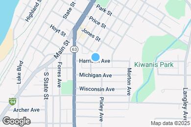 Map image of the property - 904 Harrison Ave