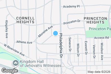 Map image of the property - 2714 Holmes Ave