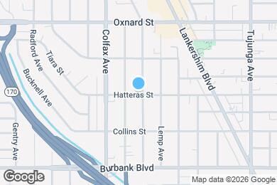 Map image of the property - 5803 Irvine Ave