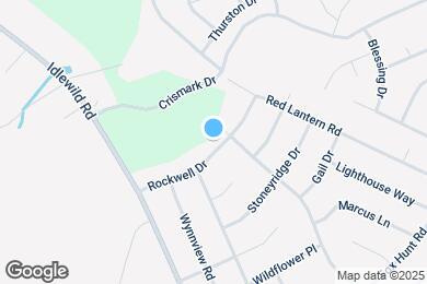 Map image of the property - 6107 Rockwell Dr
