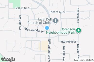 Map image of the property - 3107 NW Lakeridge Dr