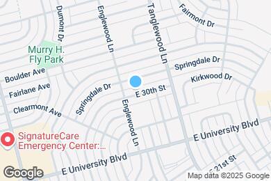 Map image of the property - 3813 E 30th St