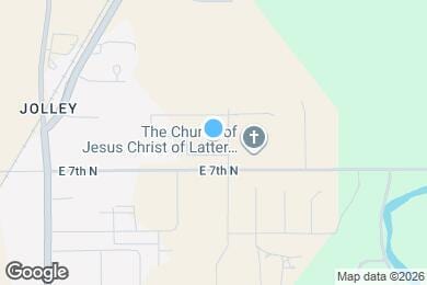 Map image of the property - Rexburg Centennial Townhomes