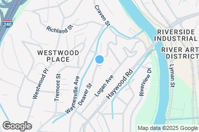 Map image of the property - 74 Deaver St